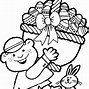 Image result for Cartoon Easter Basket PNG