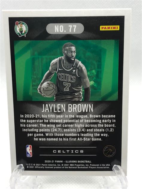 Jaylen Brown #77 Prices | 2020 Panini Illusions | Basketball Cards