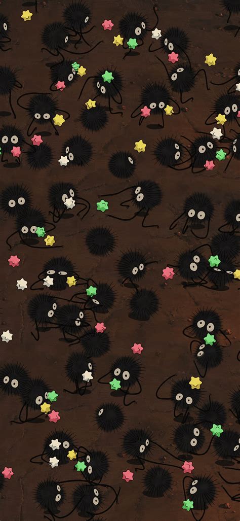 Soot Sprite wallpaper for smartphones. All scenes with the soot sprites ...