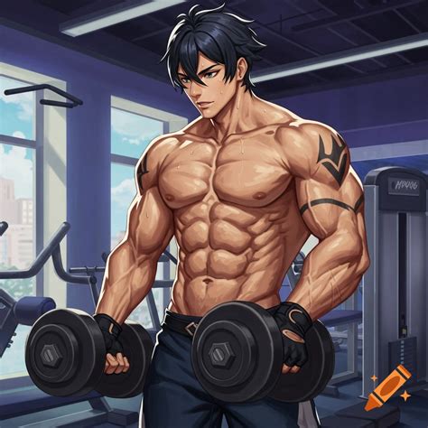Muscular Anime Guy