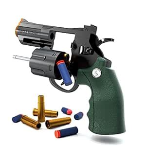 Shell Ejection Soft Bullet Toy Revolver