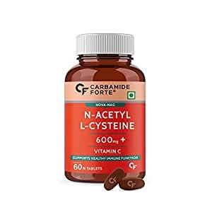 Carbamide Forte N-Acetyl, L-Cysteine 600mg (NAC) - 60 Veg Tablets ...