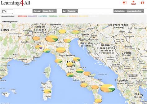 Map Chart Example 的图像结果