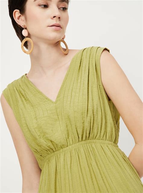 Buy Women Striped Tiered Dress Online at just Rs. 1199.0 ...