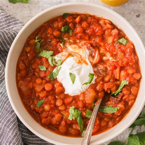 Moroccan Lentil Stew with Dates – What Great Grandma Ate