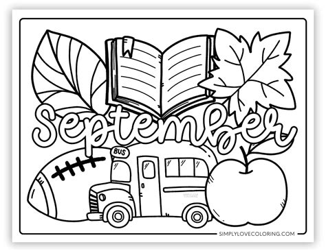 Best 13 September Coloring Pages (Free PDF Printables) – Artofit