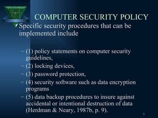 Computer Security Policies 的图像结果