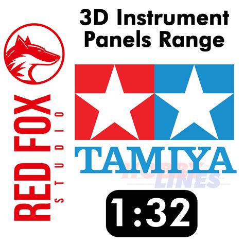 Red Fox Studio 3D Printed Instrument Panel Set | Ubuy India
