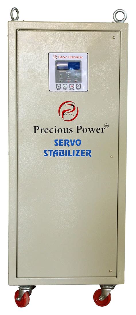 SERVO STABILIZER 25 KVA - 3 Phase (45.7 cm x 45.7 cm x 91 cm, Cement ...