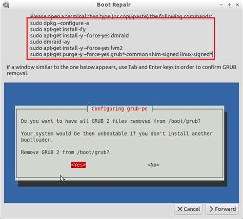 Grub Bootloader Repair 的图像结果