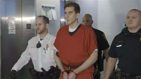 Bryan Kohberger Led In and Out of Courtroom, Escorted by Police