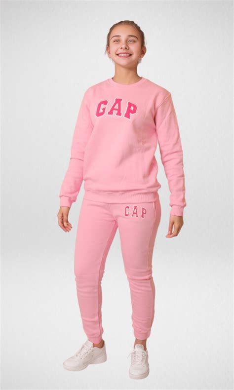 TEENS GAP Set (Sweatshirt + Pants) - Pink