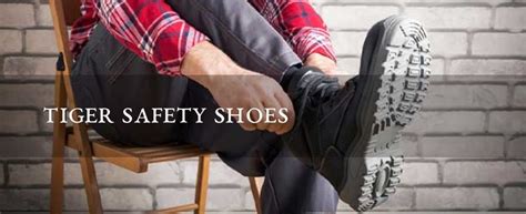 Tiger Safety Shoes for a Fabulous Look