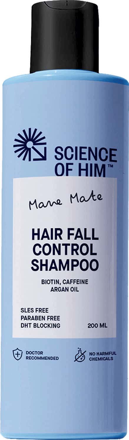 Buy SCIENCE OF HIM MANE MATE HAIR FALL CONTROL SHAMPOO Online & Get ...