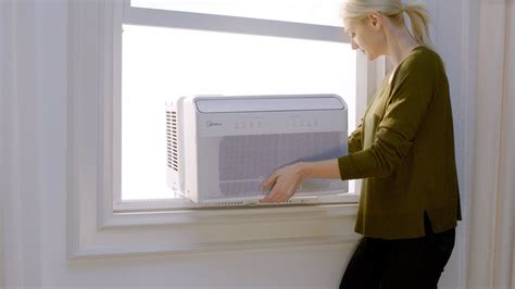 Midea Window AC Unit Install 的图像结果