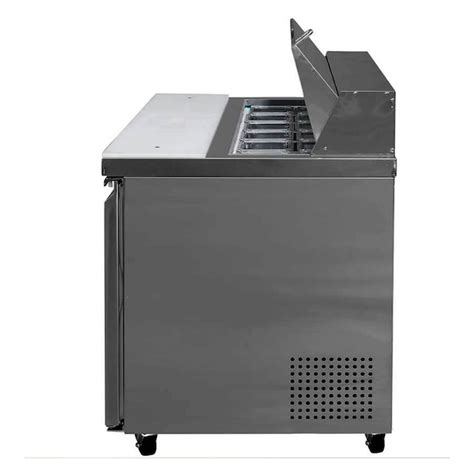 Cooler Depot 36-in Stainless Steel Refrigerated Sandwich Prep Table at ...