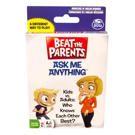 Spin Master Games - Beat the Parents Card Game - Walmart.com
