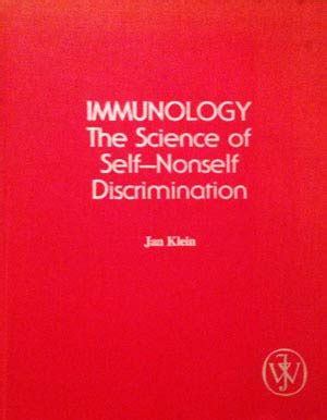 Buy Klein ∗immunology∗ – The Science Of Self–nonself Discrimination ...