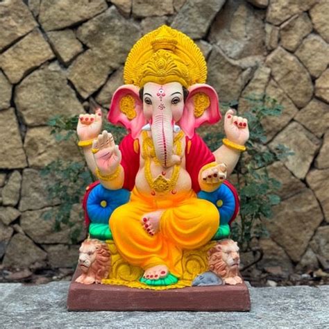 No 6 Siha Mukhi Ganesh Idol 20" (DLPUSO) – Dhaanifoods