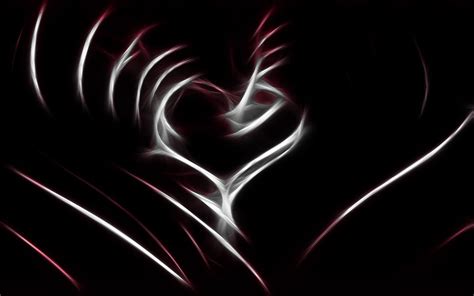 Heart Black Backgrounds - Wallpaper Cave