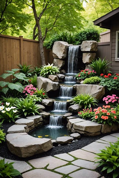 20 small garden waterfall ideas – Artofit