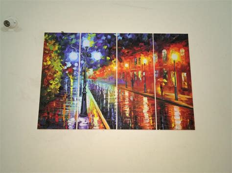 SAF Synthetic Figures, Abstract Wall Painting, Multicolour, Modern Art ...