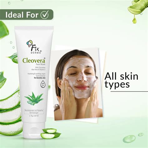 Buy Cleovera Face Wash - Gentle Cleansing Solution – Fixderma Skincare