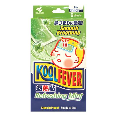 Kool Fever Patch for Children - Refreshing Mint | NTUC FairPrice