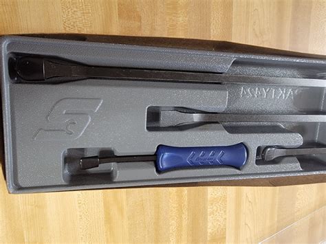 Snap On 4 Piece Striking Pry Bar Set SPBS704AMB New Open Box Majestic ...