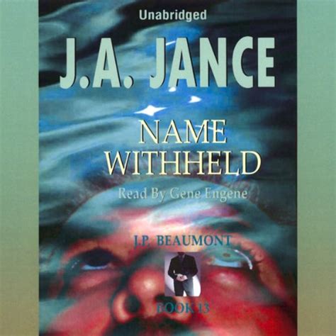 Name Withheld: J. P. Beaumont Series, Book 13 (Audio Download): J. A ...