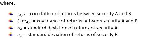 School of Stocks - Covariance and Correlation