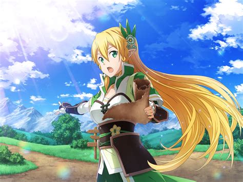 Leafa Sword Art Online Wallpaper
