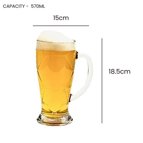 Golden Boot Beer Mug 570ml - Set of 2 – Sipologie