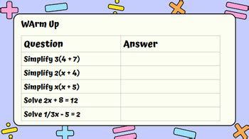 Image result for Three-Step Math Equations