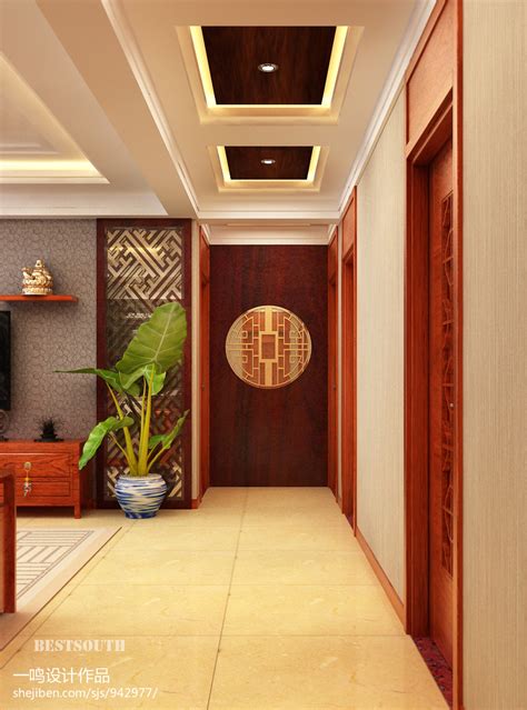 新中式走廊灯过道玄关灯装修设计效果图 – 设计本装修效果图