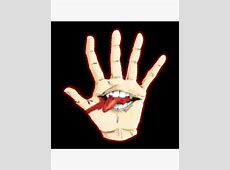 "Jujutsu Kaisen hand" Poster by Anthony726   Redbubble