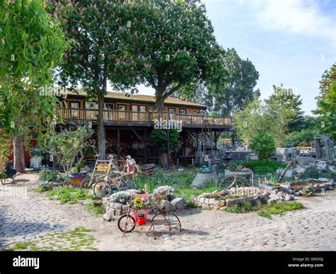 backyard scenery in Copenhagen, the capital city of Denmark Stock Photo - Alamy