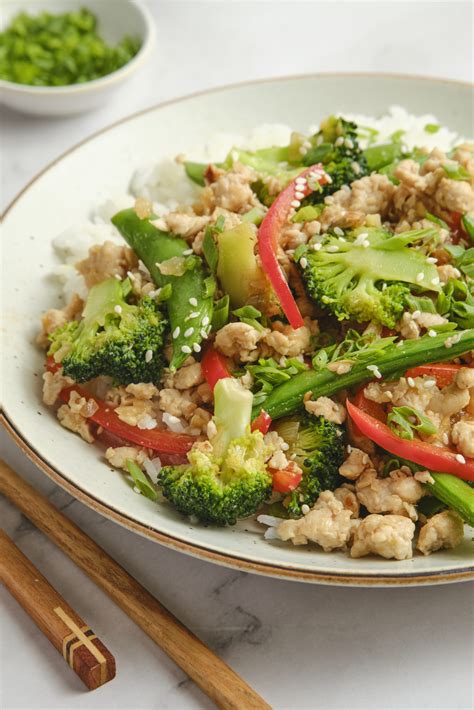 Ground Turkey Stir-Fry - Food Faith Fitness