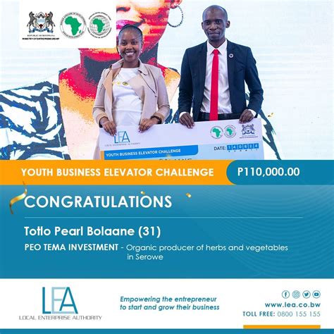 #enterpreneurship #botsalea | Local Enterprise Authority