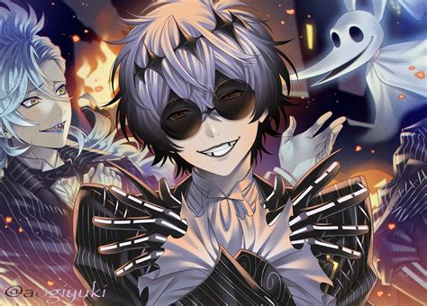 Pin on Twisted Wonderland Skully J. Graves 🎃