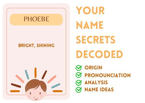 Phoebe - Boy Name Meaning and Pronunciation
