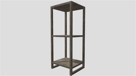 KCDF-사방탁자(Four-way table(L2)_03) - Download Free 3D model by Korea ...