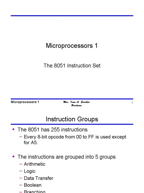 Image result for 8051 Microprocessor Opcode Sheet