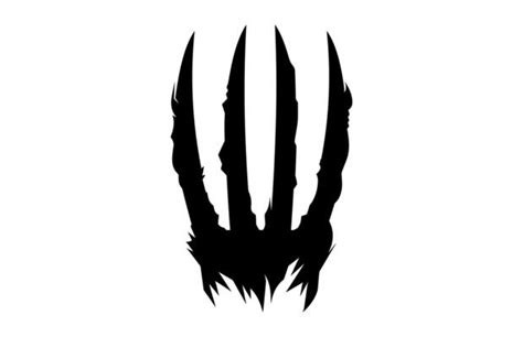 Image result for Wolverine Claws Hand Drawing