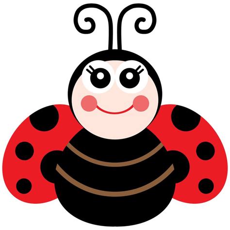 Cute Ladybug Clipart at GetDrawings | Free download