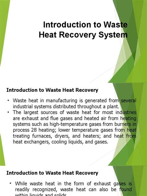 Image result for Waste Heat Recovery Layout