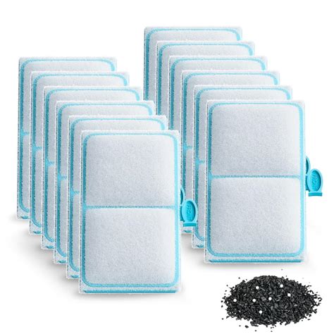 Pawfly 12 Count EF-S Element Filter Cartridges for Top Fin BF5 Bettaflo ...