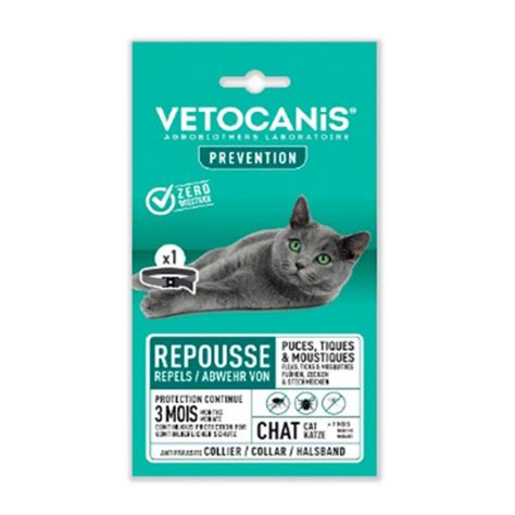 Repelent ogrlica za mačke Vetocanis BIO000345 | Volim svoj dom