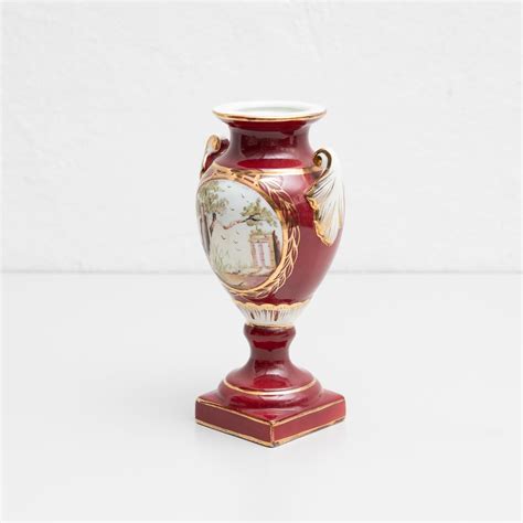 Late 19th Century Spanish Serves Style Vase For Sale at 1stDibs