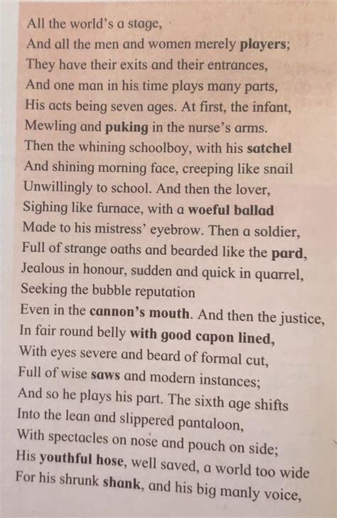 4. Pick out lines that contain Imagery (a picture created in the mind ...